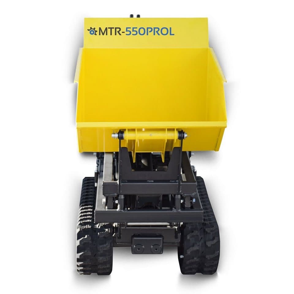 BAMATO Motorschubkarre MTR-550PROL, 215 l, 1-tlg., Minidumper, Raupendumper, Dumper - Thumbnail 4