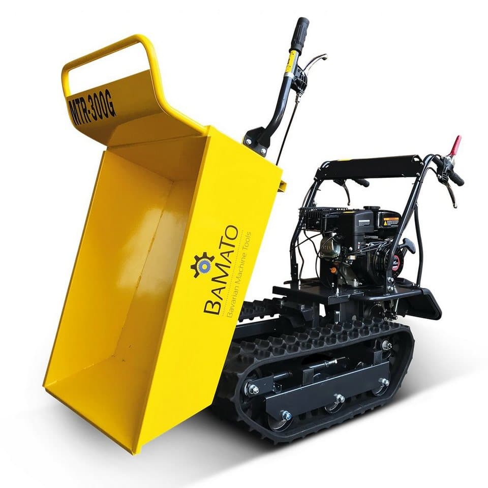 BAMATO Motorschubkarre MTR-300G, 125 l, 1-tlg., Minidumper, Raupendumper, Dumper