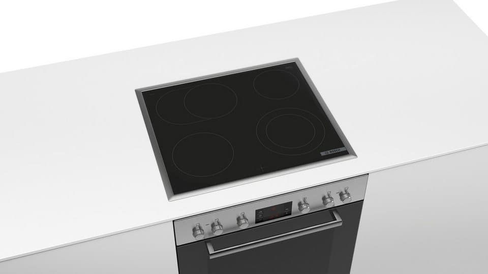 BOSCH Elektro-Herd-Set HND611LS67, mit Backwagen, Hydrolyse, Backwagen mit ausziehbarer Tür für bequemes Kochen & Backen - Thumbnail 4