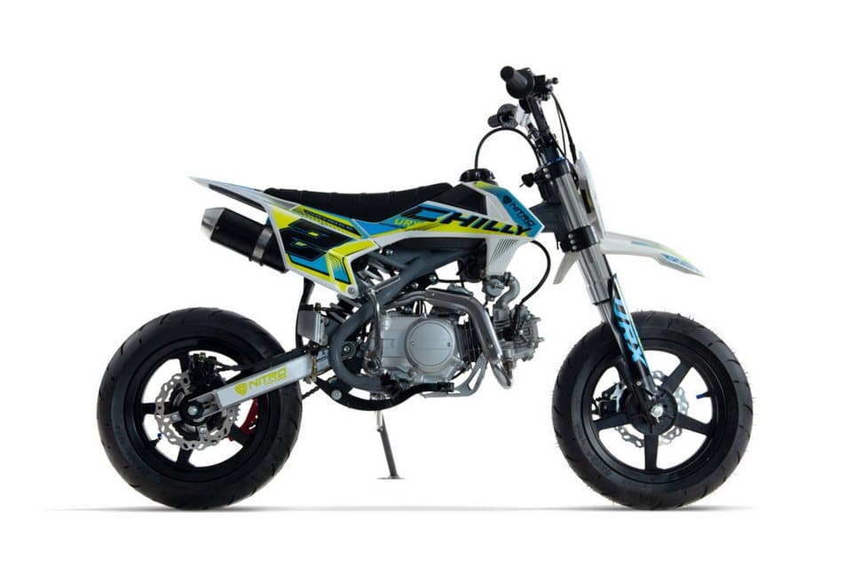 Smarty Dirt-Bike 125cc Dirtbike CHILLY UX URX 12/12 Kick und E-Start - Thumbnail 4