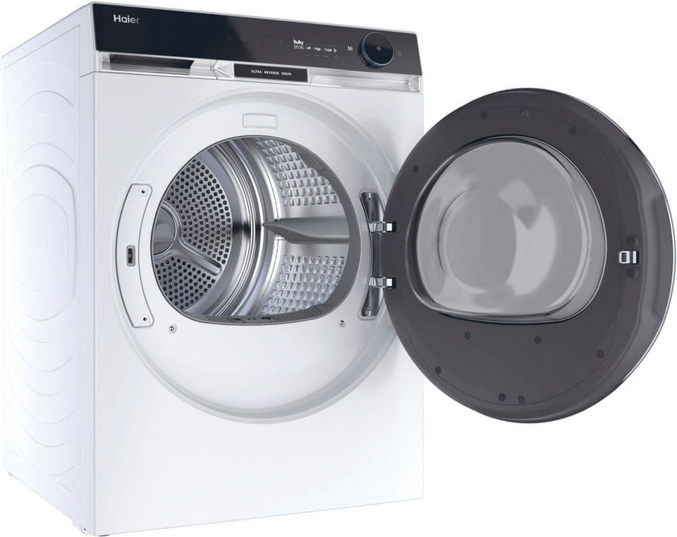 Haier Wärmepumpentrockner X Serie 11 HD90-A3Q397U1, UltraReverse: Perfekt gleichmäßiges Trocknen - Bild 1
