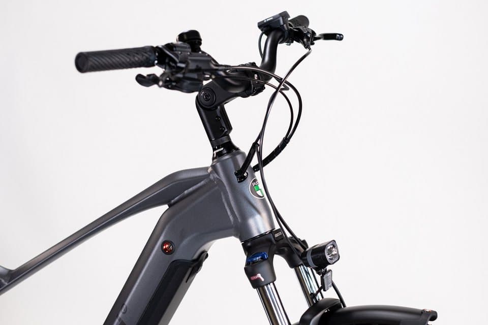 PUCH E-Bike Mountainbike PUCH C6.5 SUV / BOSCH 500 Wh 29" grau 10 Gänge, 10 Gang Shimano DEORE RDM-6000 Schaltwerk, Kettenschaltung, Mittelmotor, 500 Wh, BOSCH PERFORMANCE LINE CX 36 V/250 W - Thumbnail 2