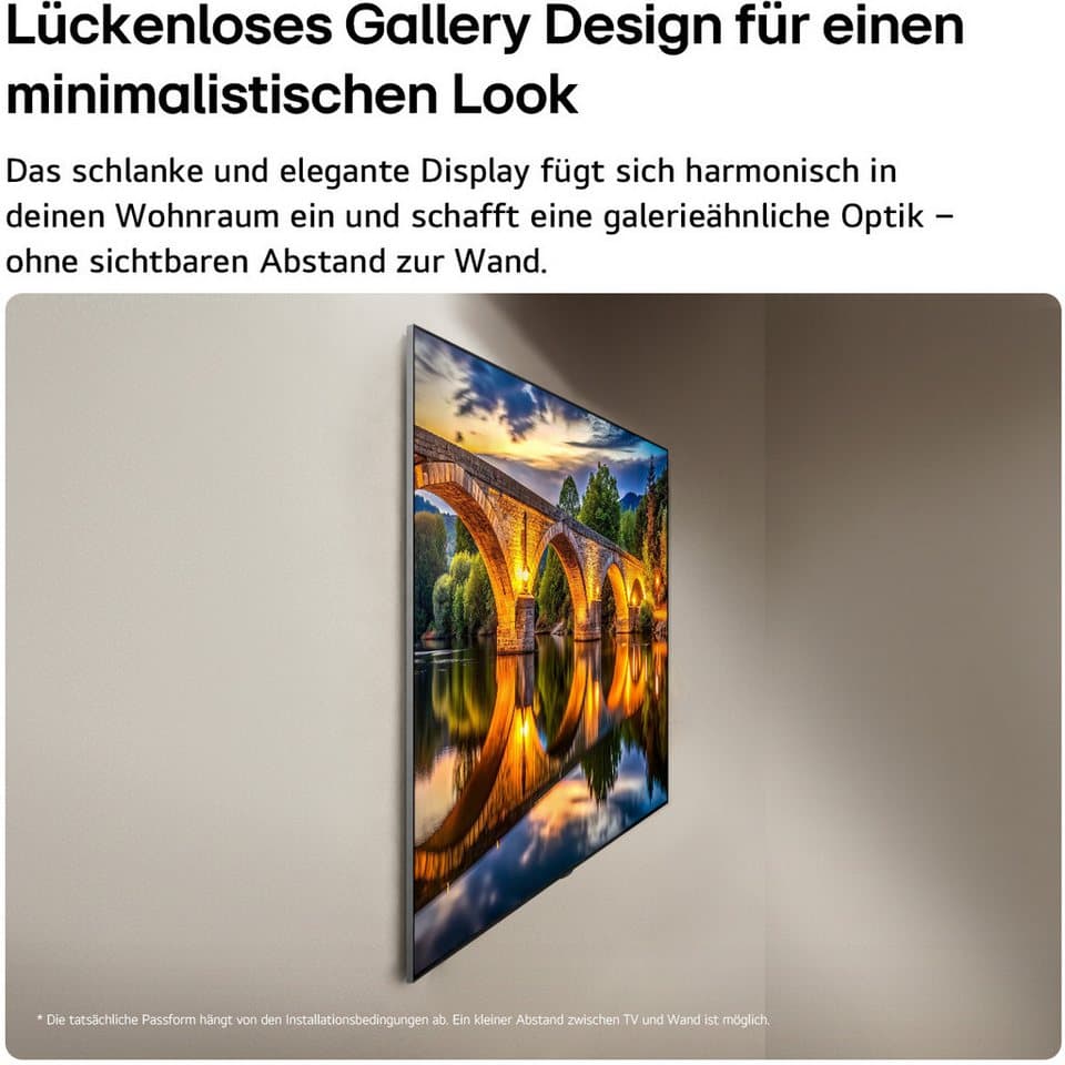 LG OLED83G67LW OLED-Fernseher (210 cm/83 Zoll, 4K Ultra HD, Smart-TV) - Thumbnail 13