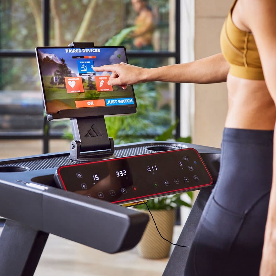 adidas Performance Laufband Laufband T-23 (mit Bluetooth-Funktion), bis max. 20 km/h, mit Steigung, 150 kg max. Benutzergewicht - Thumbnail 8