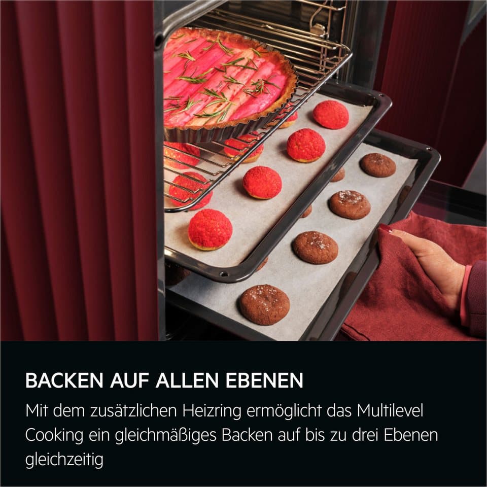 AEG Pyrolyse Backofen 6000 TR6PB50WSB, Pyrolyse-Selbstreinigung, Knusprig & saftig: SteamCrisp mit 25 % Dampf für leckere Ofengerichte - Thumbnail 16
