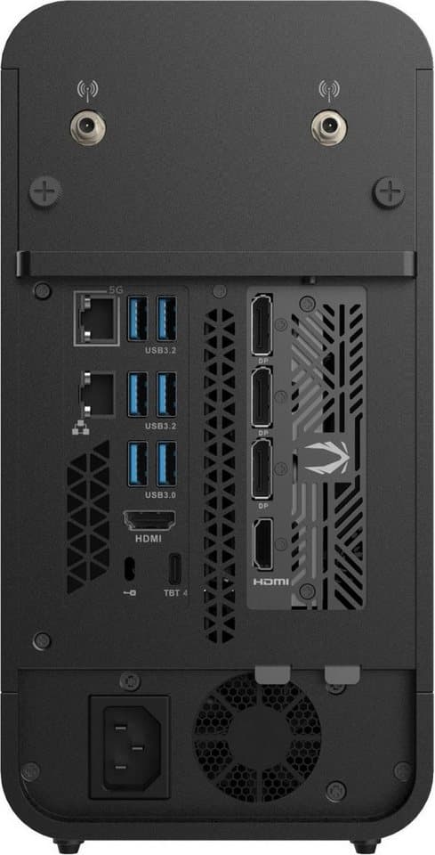 Zotac MAGNUS ONE EU275070C Barebone-PC (Intel® Core Ultra 7, GeForce RTX 5070, 96 GB RAM, 96 GB SSD) - Thumbnail 4