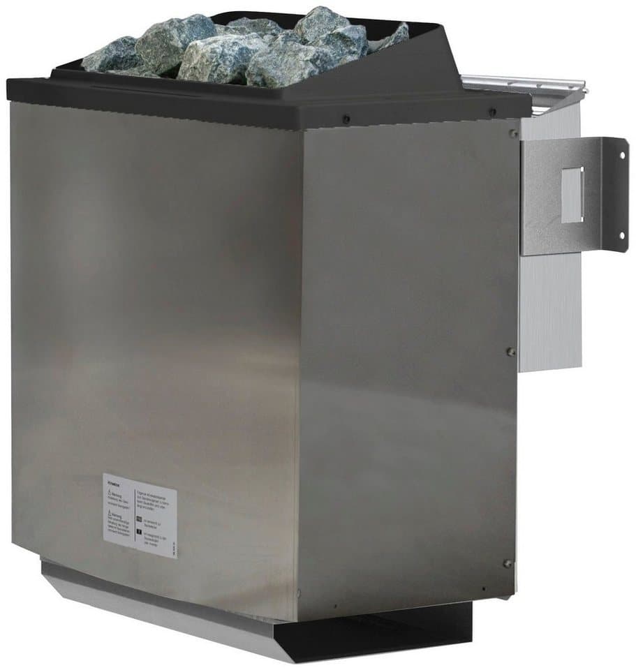 Karibu Sauna Mia (Fronteinstieg), BxTxH: 2240 x 1840 x 2020 cm, 38 mm, Ofen 9 kW Bio externe Strg easy - Thumbnail 2