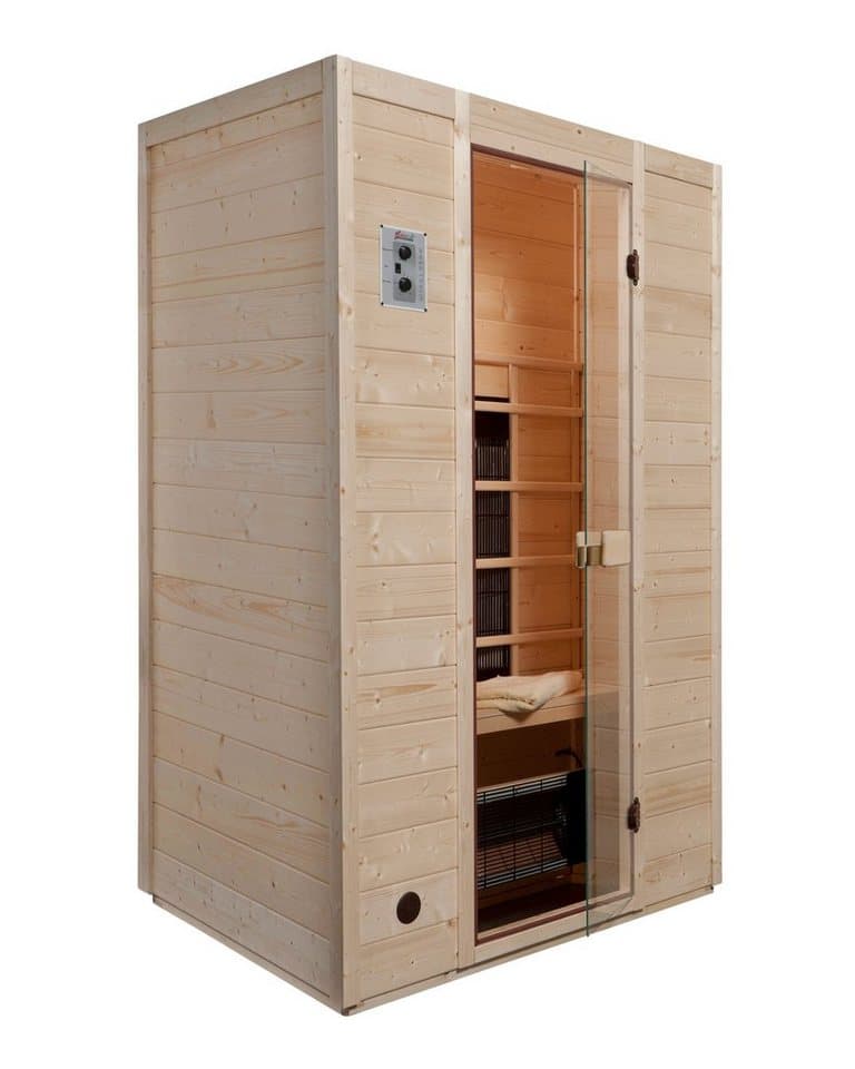weka Infrarotkabine Provoo 2, BxTxH: 131 x 100 x 190 cm, 19 mm, 19 mm, für bis zu 2 Personen - Thumbnail 2