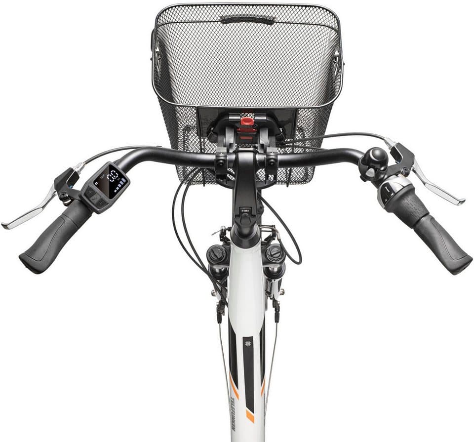Telefunken E-Bike Cityrad Multitalent RC840, 7 Gang Shimano Nexus Schaltwerk, Frontmotor, 531,3 Wh, Pedelec, Elektrofahrrad für Damen u. Herren - Thumbnail 3