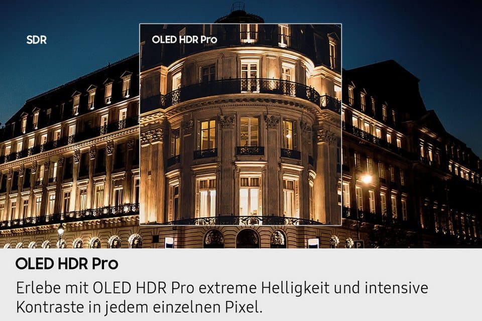 Samsung GQ55S95FAT OLED-Fernseher (138 cm/55 Zoll, 4K Ultra HD, Smart-TV, HDR Pro & Glare Free, Dolby Atmos & AI Sound, Gaming Hub, bis zu 165Hz) - Thumbnail 8