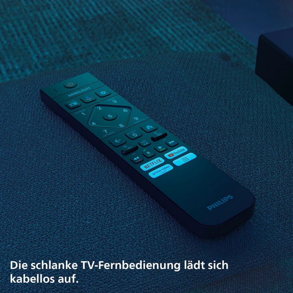 Philips 55OLED910/12 OLED-Fernseher (139 cm/55 Zoll, 4K Ultra HD, Smart-TV, Google TV, Ambilight, P5 AI, Bowers & Wilkins, Dolby Vision, Google TV, Gaming) - Thumbnail 12