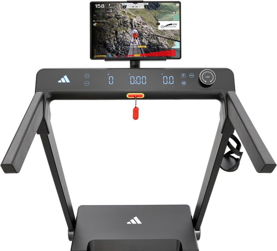 adidas Performance Laufband T-24c (mit Bluetooth und App-Funktion), bis max. 18 km/h, klappbar, mit Steigung, 110 kg max. Benutzergewicht - Thumbnail 17