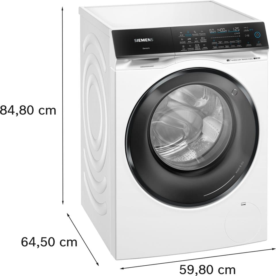 SIEMENS Waschtrockner iQ700 WN54C2A40, 10,5 kg, 6 kg, 1400 U/min - Thumbnail 12