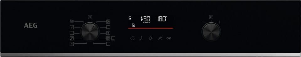 AEG Backofen-Set HH24BSPIL, mit 1-fach-Teleskopauszug, Pyrolyse-Selbstreinigung, AirFry: knusprige Ergebnisse mit wenig oder ohne Öl, Made in Germany - Thumbnail 4