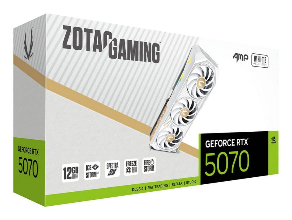 Zotac GAMING GeForce RTX 5070 AMP Grafikkarte