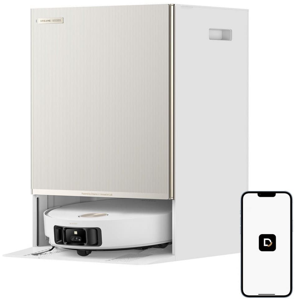 Dreame Saugroboter mit Wischfunktion Matrix 10 Ultra, 700 W, mit Beutel, Mop-Wechsel, drei Reinigungsmittel, überwindet Hindernisse, 30.000 Pa