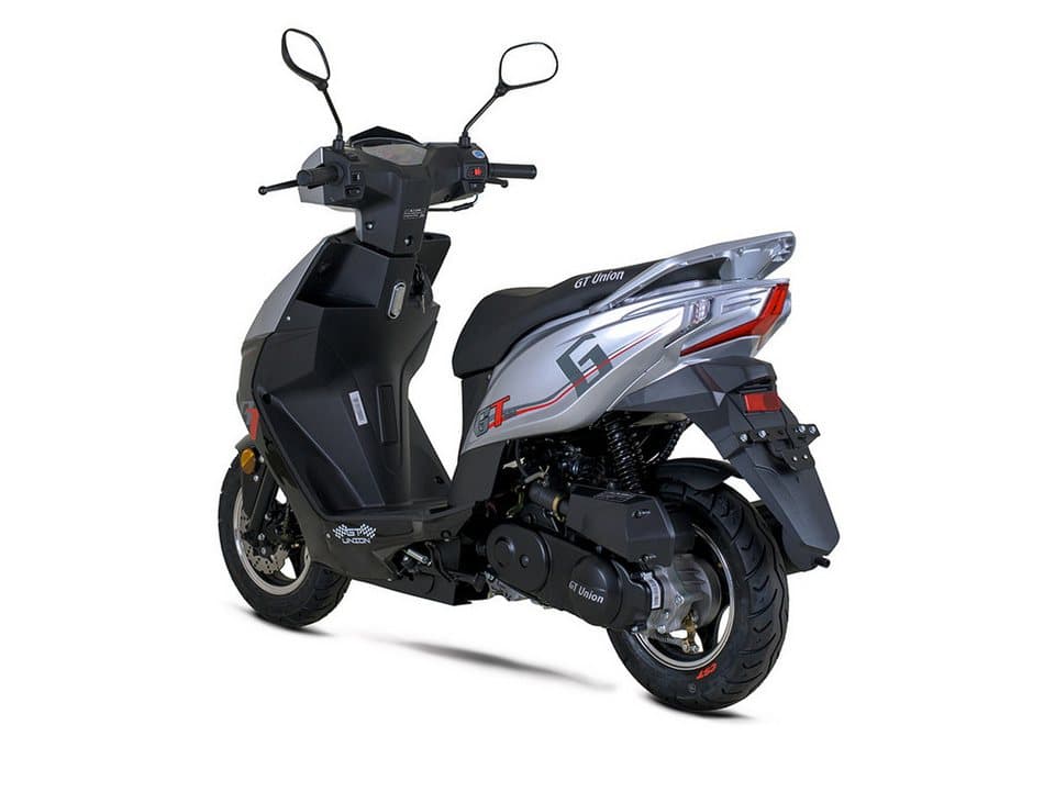 GT UNION Motorroller Sonic X 25, 49,6 ccm, 25 km/h, Euro 5, (Topcase in Hochglanz-Optik), Luftgekühlter Motor - Thumbnail 8