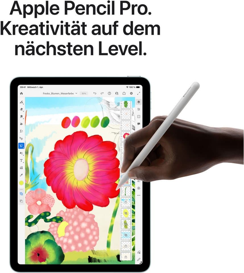 Apple 11" iPad Air Wi-Fi Tablet (11", iPadOS) - Thumbnail 6