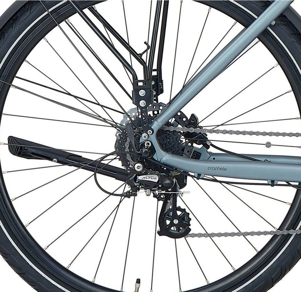 Prophete E-Bike Trekkingrad Entdecker 3.8, 8 Gang Shimano Altus Schaltwerk, Kettenschaltung, Mittelmotor, 540 Wh, Pedelec, Elektrofahrrad für Herren - Thumbnail 14