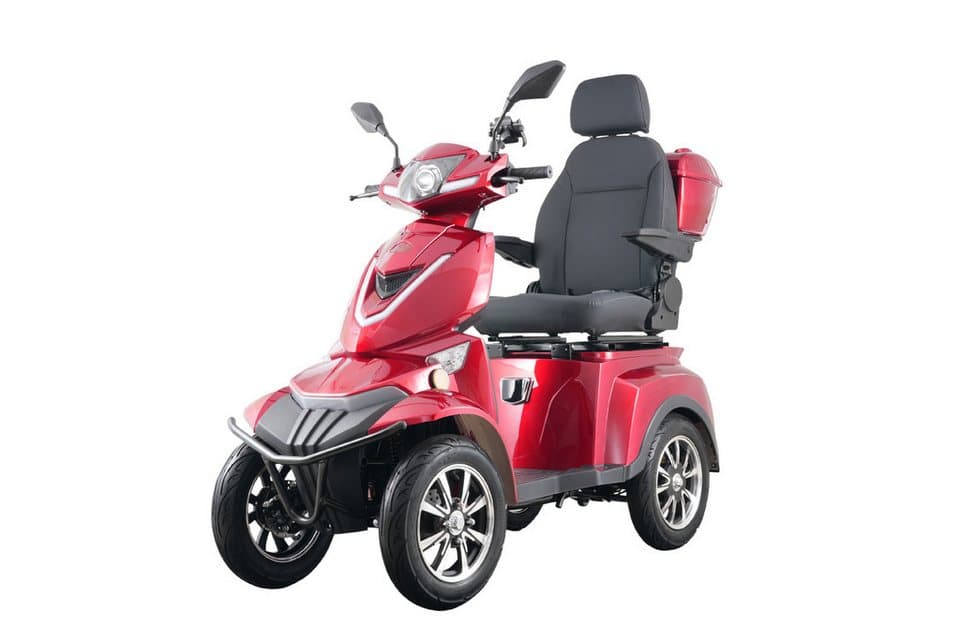 Aktiv mobil Elektromobil AM E-Quad 1000, 25 km/h mit Topcase, 1000 W, 25 km/h, Topcase Fassungsvermögen von ca. 36 Litern, Staufach mit ca. 24 Litern - Thumbnail 2