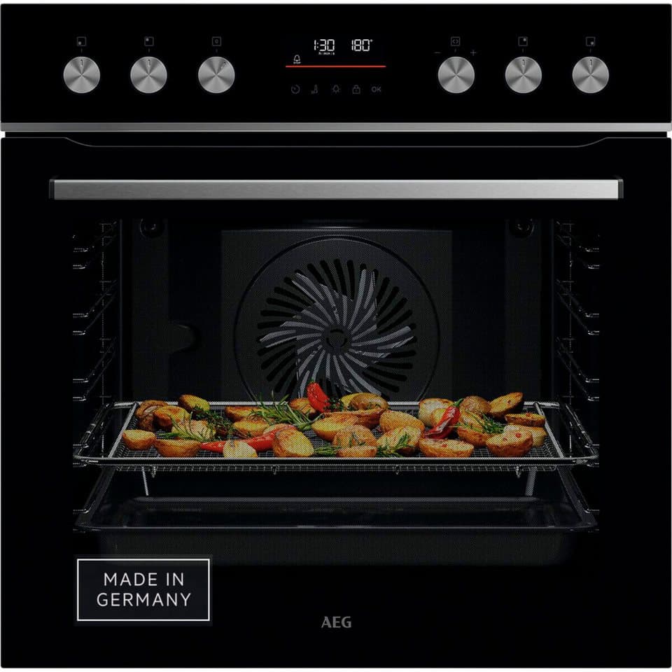 AEG Induktions Herd-Set Serie 5000 HH24HSPID, mit 1-fach-Teleskopauszug, Pyrolyse-Selbstreinigung, AirFry - knusprige Ergebnisse mit wenig oder ohne Öl, Made in Germany - Thumbnail 2