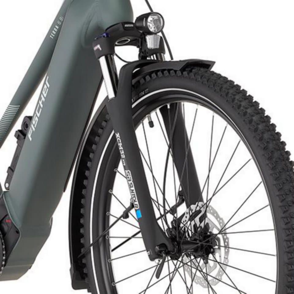 FISCHER Fahrrad E-Bike Trekkingrad TERRA 6.8I 711 ULTIMATE, 9 Gang Shimano Cues RD-U3020 Schaltwerk, Mittelmotor, 711 Wh - Thumbnail 6