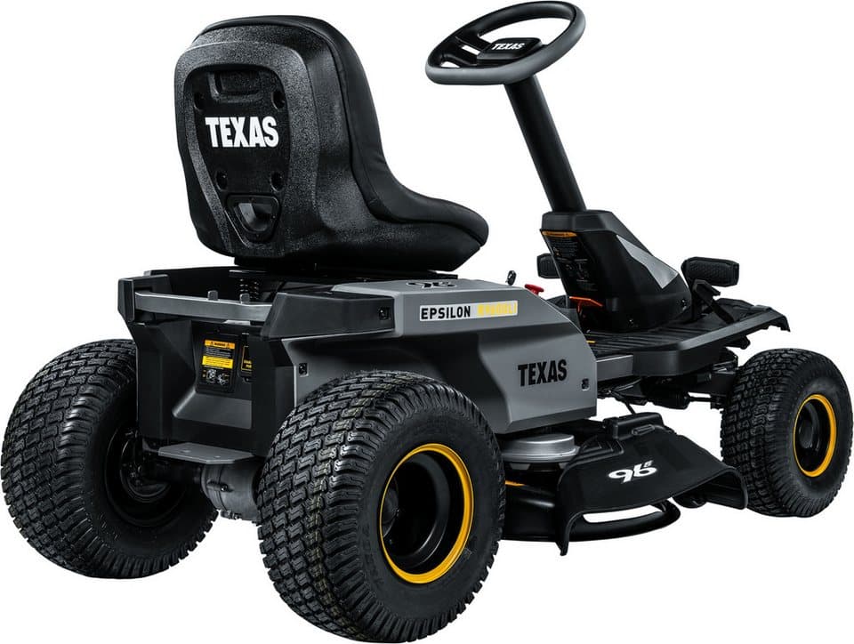 Texas Akku-Rasentraktor Epsilon R9600Li, 96 cm Schnittbreite, inkl. Ladegerät, Mulchstopfen und Seitenauswurf, 72 V Akku, 7 Schnitthöhen - Thumbnail 6