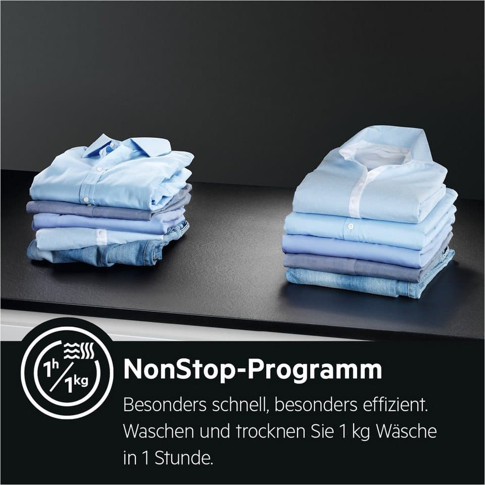 AEG Waschtrockner 7000 ProSteam® L7WBA60680, 8 kg, 5 kg, 1600 U/min, ProSteam®: Auffrischen mit Dampf statt Waschen und 96 % Wasser sparen - Thumbnail 7