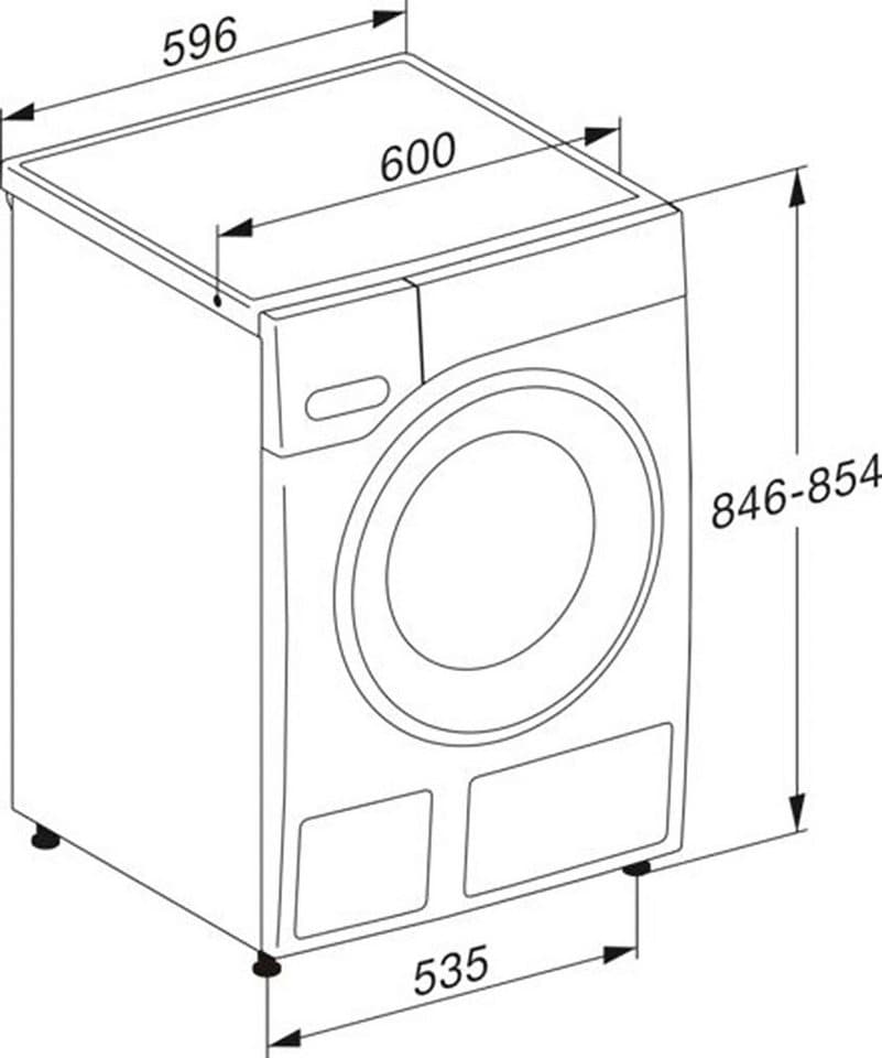 Miele Waschmaschine WSB363 WPS PWash&8kg, 8 kg, 1400 U/min, Getestet auf 20 Jahre perfekte Wäschepflege, 25 Jahre Motorgarantie - Thumbnail 7