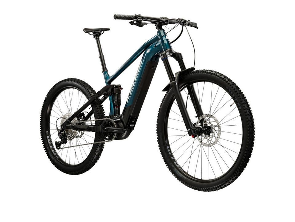Kross E-Bike Mountainbike E-MTB Grist Boost 2.0 630 29" türkis 12 Gänge - Shimano Mittelmotor, 12 Gang Shimano DEORE M6100 Schaltwerk, Kettenschaltung, Mittelmotor, 630 Wh, SHIMANO Steps 36 V/250 W, Mittelmotor DU-EP800 - Thumbnail 2