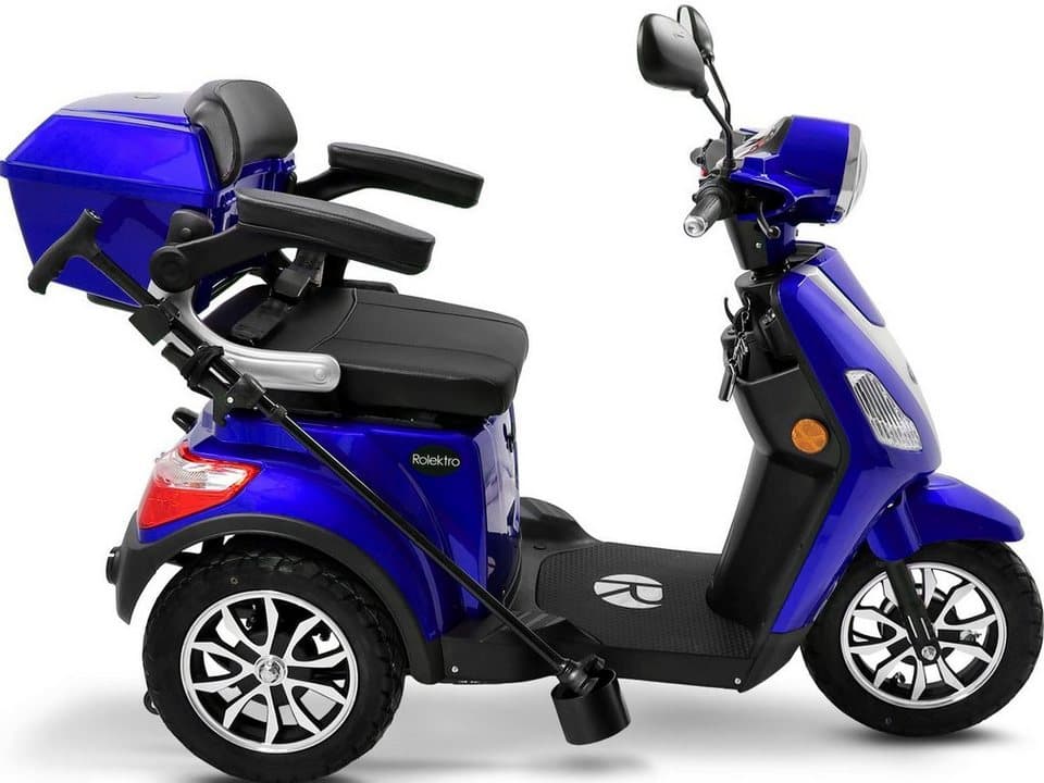 Rolektro Elektromobil Rolektro E-Trike 25 V.3, Lithium Akku, 1000 W, 25 km/h, (mit Topcase) - Thumbnail 5