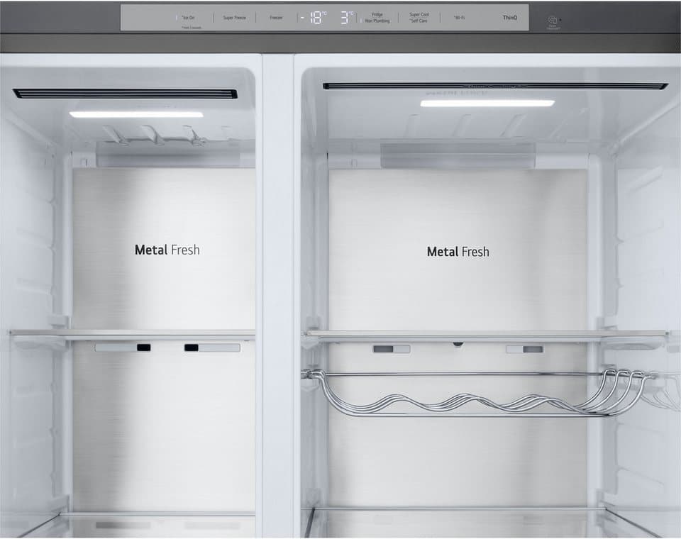 LG Side-by-Side GSLE91MBAC, 179 cm hoch, 91,3 cm breit, Eis-, Crushed Ice- und Wasserspender mit Wassertank, NoFrost - Thumbnail 13