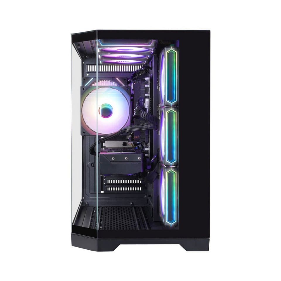 GAMEMAX MegaDeal HYPE-A BK 2577 AMD Ryzen 5 7500F RTX 5060 32GB DDR5 1TB SSD PC-Komplettsystem (27", AMD Ryzen 5 7500F, RTX 5060, 32 GB RAM, 1000 GB SSD, Windows 11 + MSI PRO MP273A LED-Monitor, 69cm (27) - Thumbnail 2