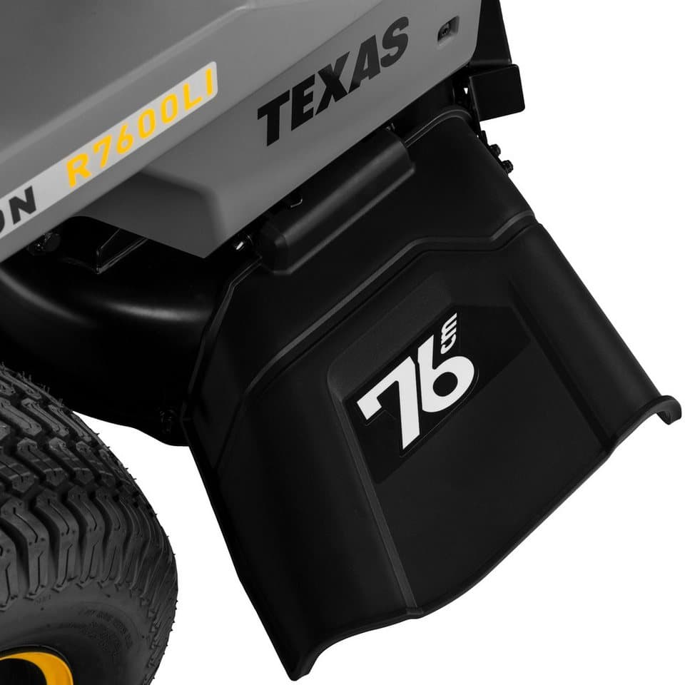 Texas Akku-Rasentraktor Epsilon R7600Li, 76 cm Schnittbreite, inkl. Ladegerät, Mulchstopfen und Seitenauswurf, 72 V Akku, 7 Schnitthöhen - Thumbnail 15