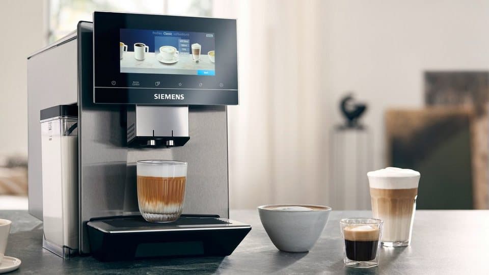 SIEMENS Kaffeevollautomat EQ900 TQ903D43, intuitives 6,8" TFT-Display, Geräuschreduzierung, App-Steuerung, Barista-Modus, AromaSelect, 3 Profile, edelstahl - Thumbnail 13