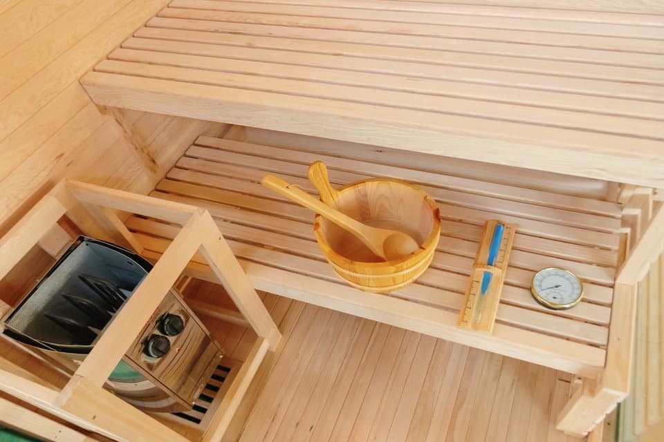 Sanotechnik Sauna PANORAMA black, BxTxH: 130 x 120 x 200 cm - Thumbnail 7