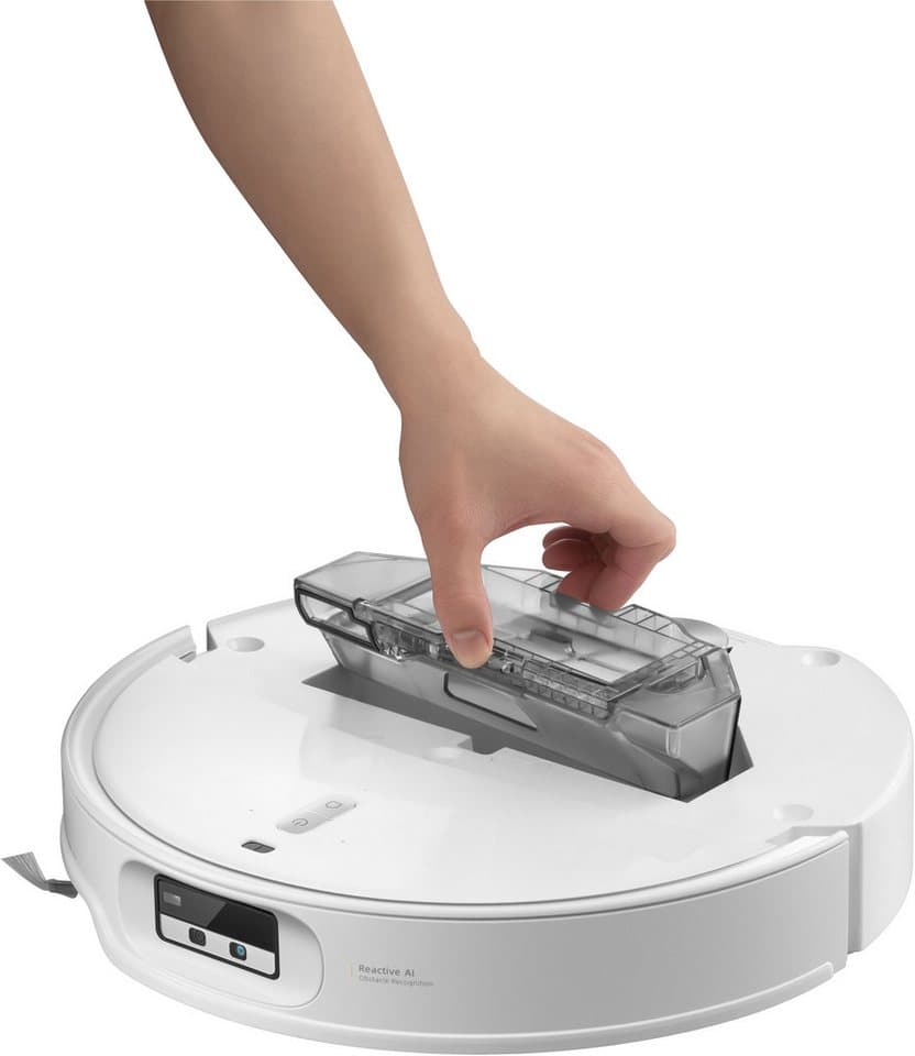 Roborock Nass-Trocken-Saugroboter Qrevo Curv 2 Pro X mit Wischfunktion, 60 W, mit Beutel, FlexiArm Design Seitenbürste, DuoDivide Bürste, autom. Moppreinigung. - Thumbnail 7