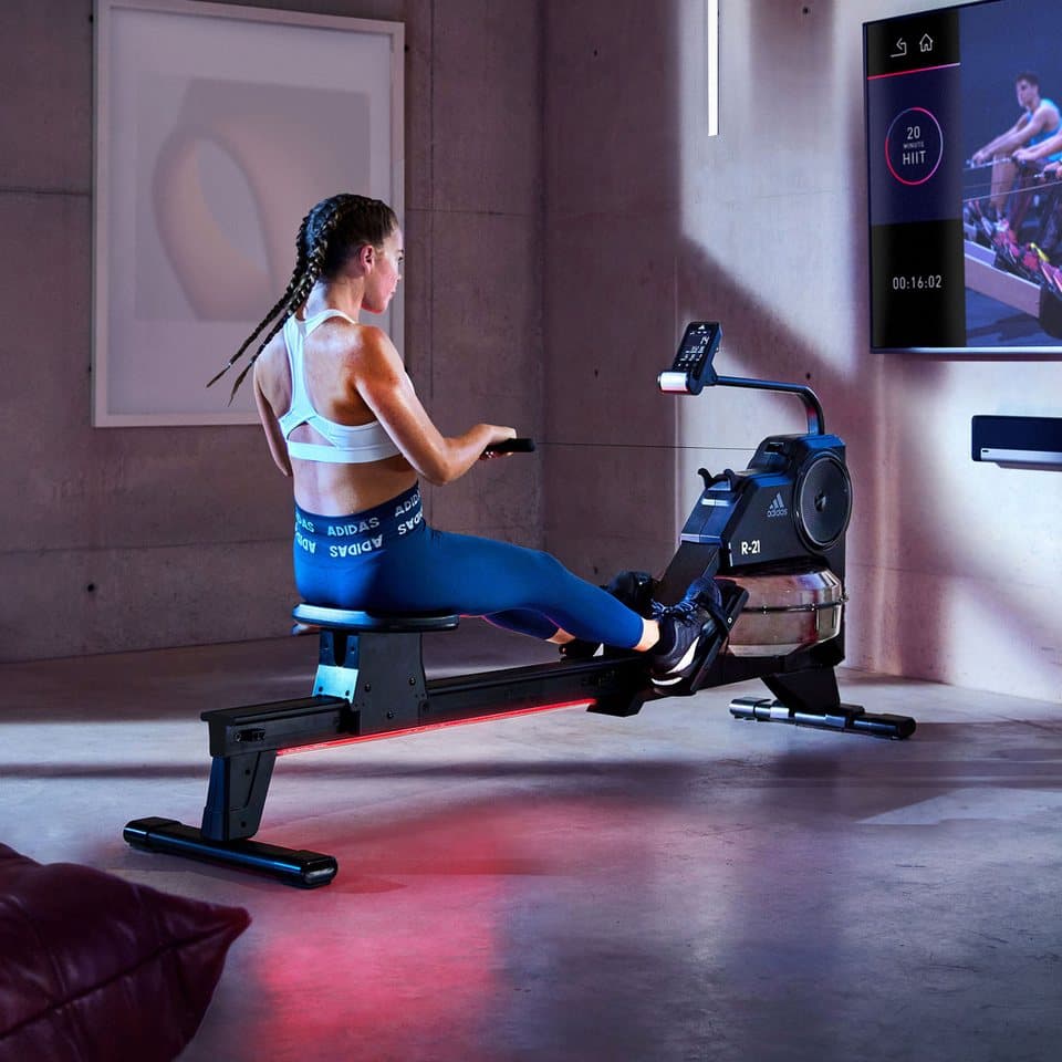 adidas Performance Rudergerät Wasserrudergerät "R-21" (150 kg max. Benutzergewicht, Sport), Rudermaschine, Wasserwiderstand - Thumbnail 8
