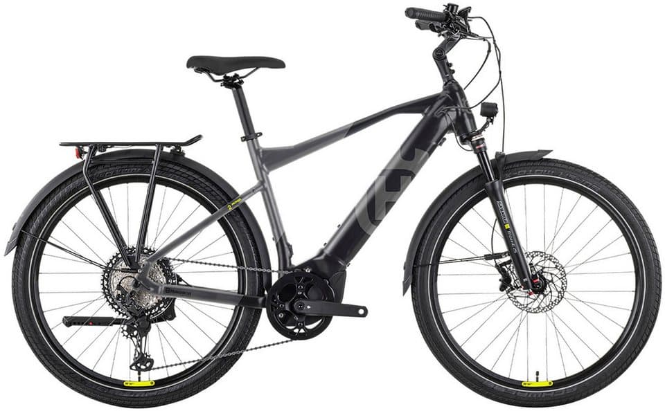 Husqvarna E-BICYCLES E-Bike Trekkingrad E-Trekkingbike Pather 2 Herren, 11 Gang Tektro RD-M550 Schaltwerk, Kettenschaltung, Mittelmotor, 630 Wh, (27,5 Zoll, Yamaha Motor, Scheibenbremsen, mit Straßenzulassung), Pedelec, Elektrofahrrad für Herren - Bild 1