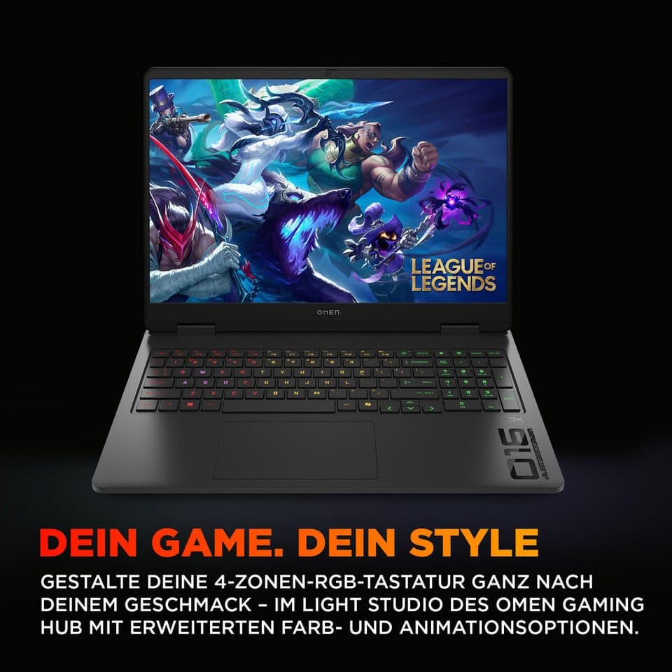 HP OMEN 16-ap0286ng Gaming-Notebook (40,64 cm/16 Zoll, AMD Ryzen 9 8940HX, GeForce RTX 5060, 16 GB, 1000 GB SSD) - Thumbnail 11