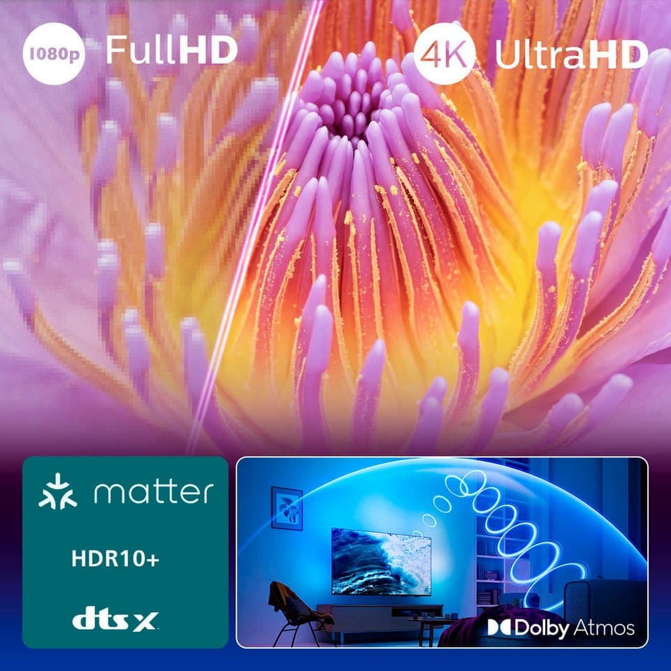 Philips 85PUS8500/12 LED-Fernseher (215 cm/85 Zoll, 4K Ultra HD, Smart-TV, Ambilight, Pixel Precise UHD, HDR10+ kompatibel, Gaming & Dolby Atmos) - Thumbnail 12