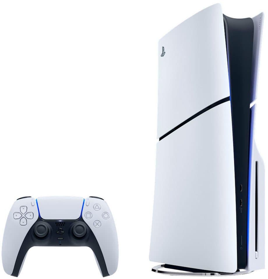 PlayStation 5 PS5 Disk Edition (Slim) + Star Wars Outlaws 1TB - Thumbnail 2