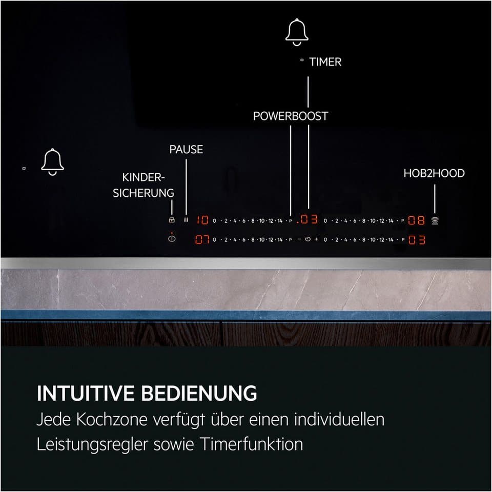 AEG Backofen-Set HH24BSPIL, mit 1-fach-Teleskopauszug, Pyrolyse-Selbstreinigung, AirFry: knusprige Ergebnisse mit wenig oder ohne Öl, Made in Germany - Thumbnail 12