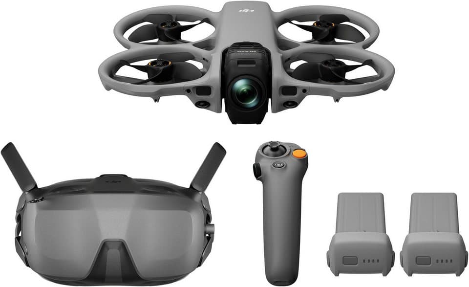DJI Avata 360 Motion Fly More Combo (DJI Goggles N3) Drohne (8K, Set, RC Motion 3, Goggles N3, 3 Akkus, Umhängetasche und Ladestation) - Thumbnail 3