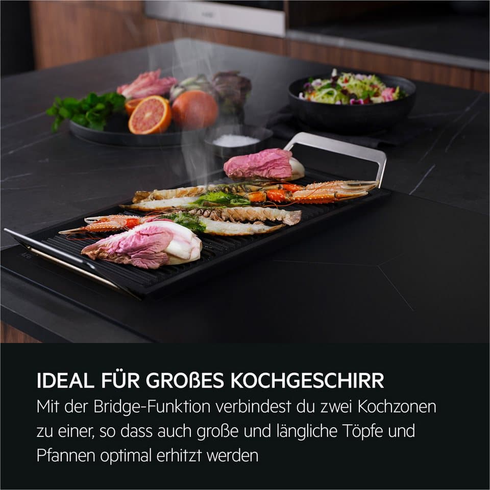 AEG Induktions-Kochfeld Serie 7000 TII84B1FFZ, Bis zu 10x weniger sichtbare Kratzer – Made in Germany - Thumbnail 9