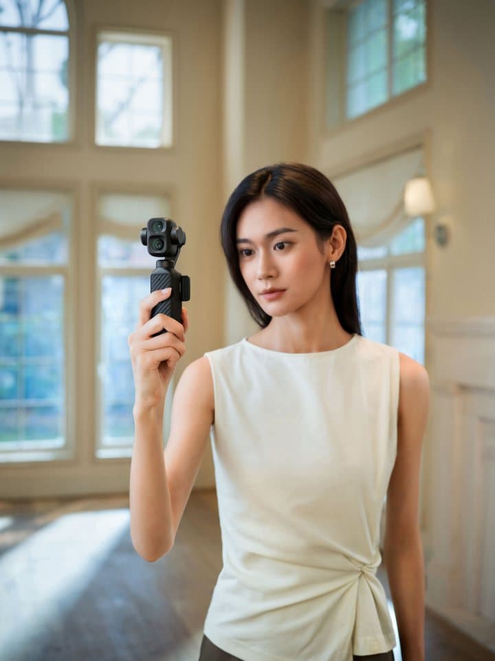 DJI Osmo Pocket 4P (Pro) Vlog Combo Kompaktkamera (37 MP, 3x opt. Zoom, WLAN (Wi-Fi), Bluetooth) - Thumbnail 7