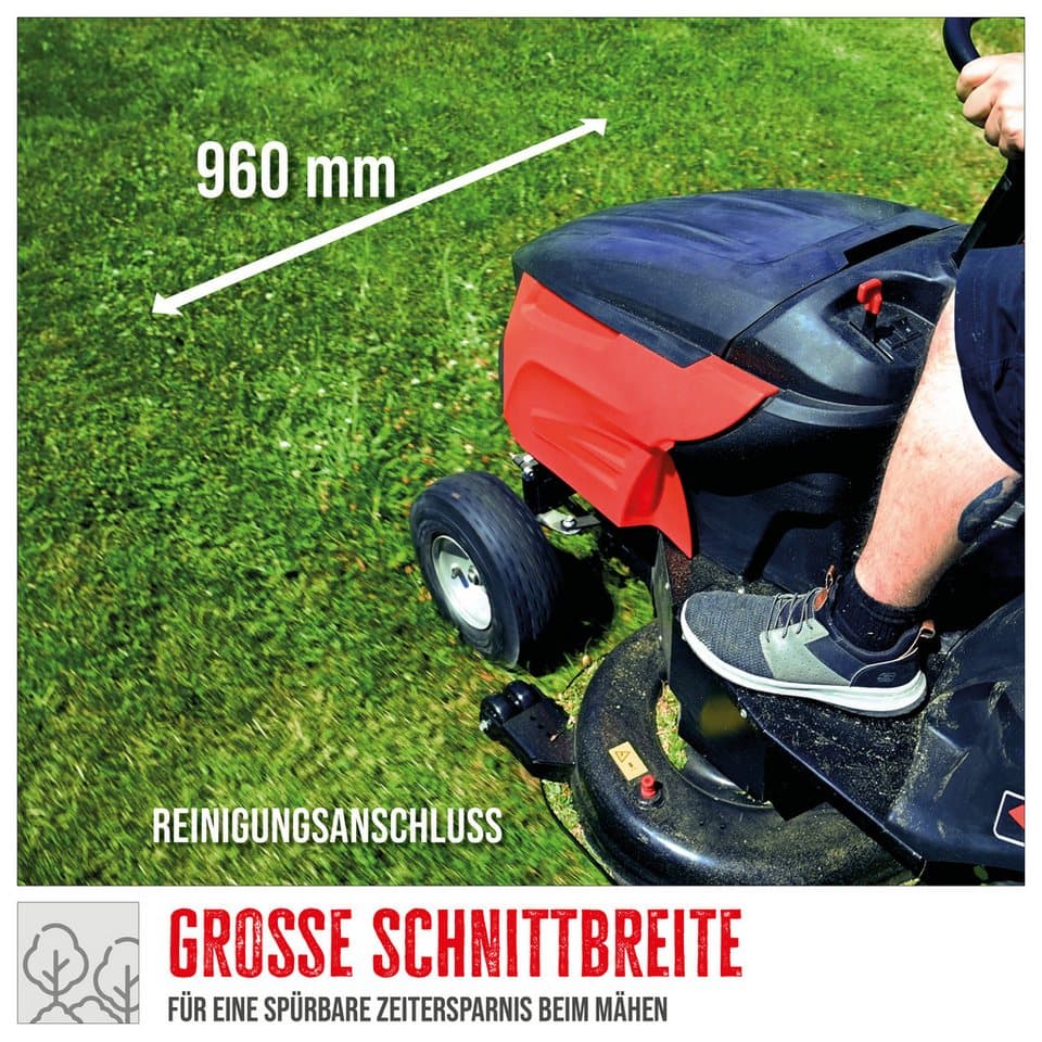 Güde Rasentraktor »GAR 960 T«, 96 cm Schnittbreite, für große Rasenflächen bis 5000m² - Thumbnail 9