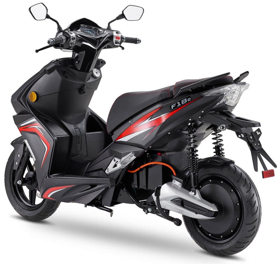Luxxon E-Motorroller LuXXon F18e (45km/h), 3000 W, 45 km/h, Elektroroller mit Straßenzulassung, LED-Paket - Thumbnail 2