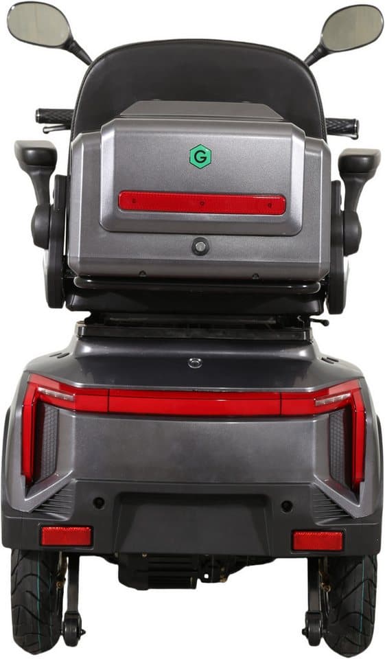 GreenStreet Elektromobil E-Mover Deluxe 1000 W 20 km/h Li-Ion-Akku inkl. Topcase, 1000 W, 20 km/h, inkl. Topcase - Thumbnail 6