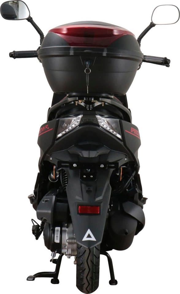 Alpha Motors Motorroller Speedstar FI, 50 ccm, 25 km/h, Euro 5, (mit Topcase), mit Lenkerschloss - Thumbnail 6